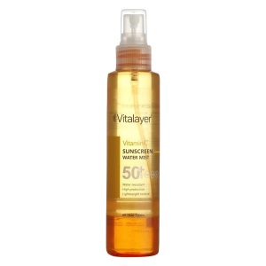 اسپری ضدآفتاب بدون رنگ ویتالیر SPF50